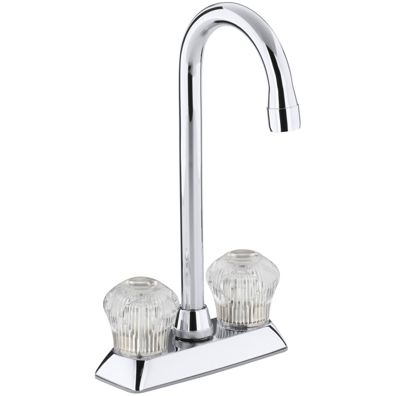 two hole bar sink faucet